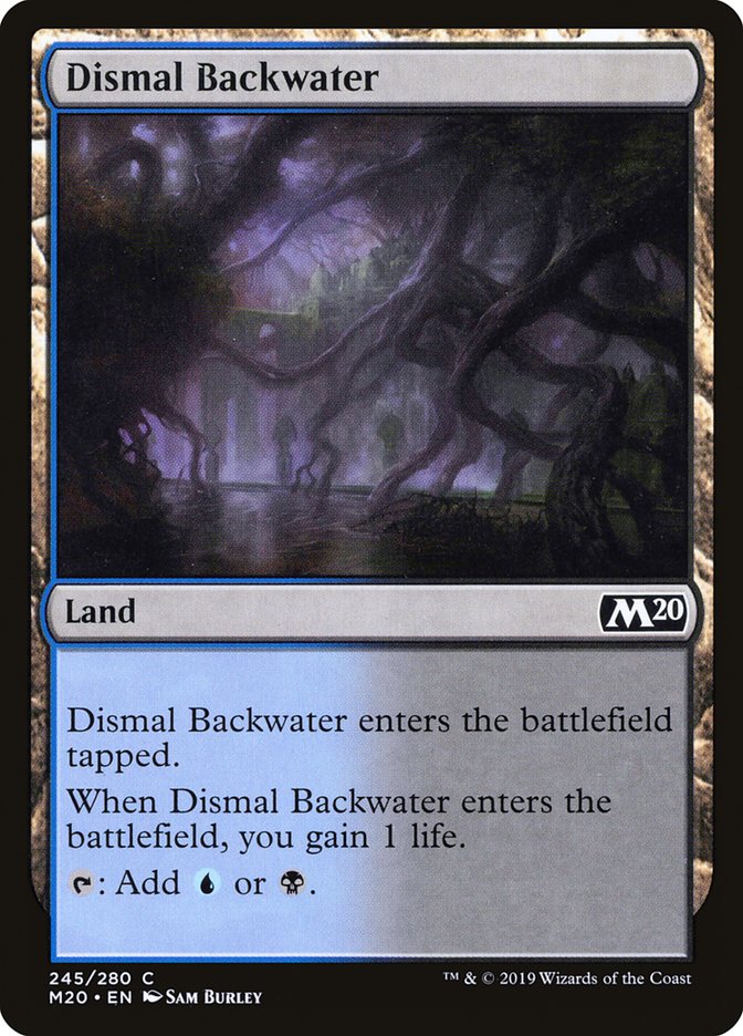 Dismal Backwater [Core Set 2020] | Rook's Games and More