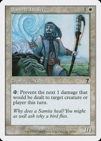 Samite Healer [Seventh Edition] | Rook's Games and More