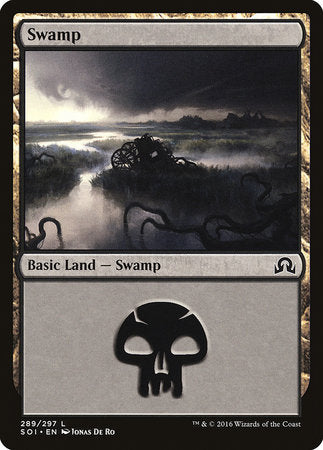 Swamp (289) [Shadows over Innistrad] | Rook's Games and More