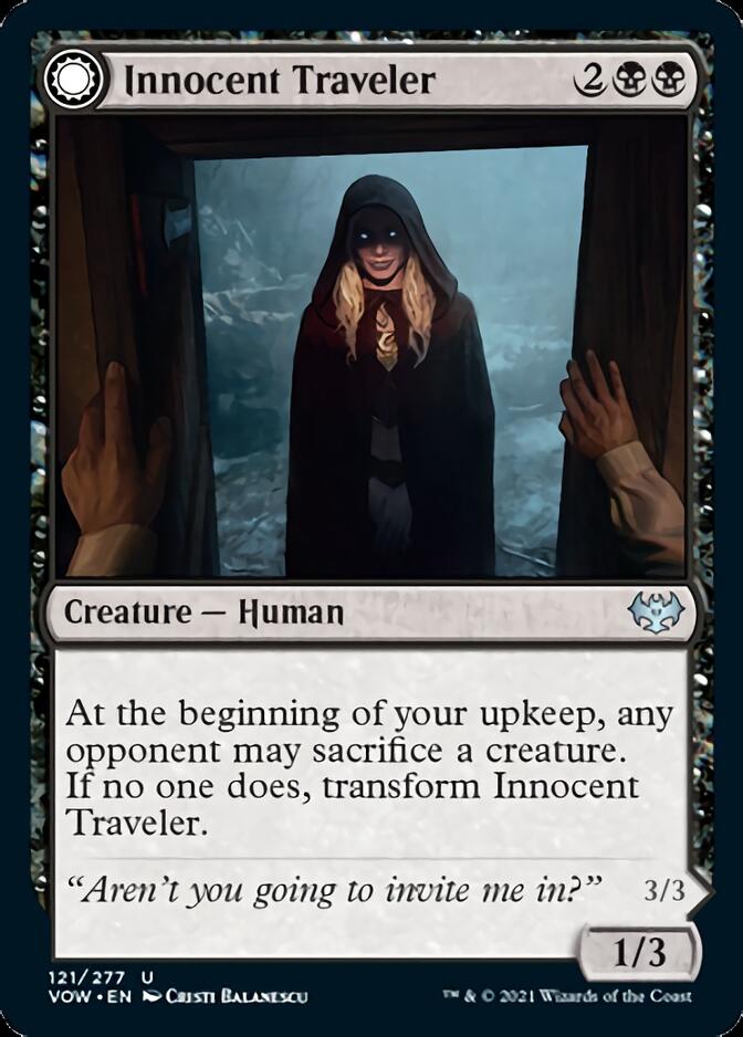 Innocent Traveler // Malicious Invader [Innistrad: Crimson Vow] | Rook's Games and More