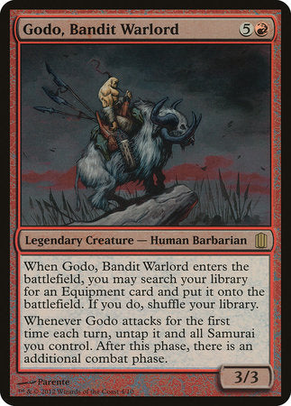 Godo, Bandit Warlord (Commander's Arsenal) [Commander's Arsenal Oversized] | Rook's Games and More