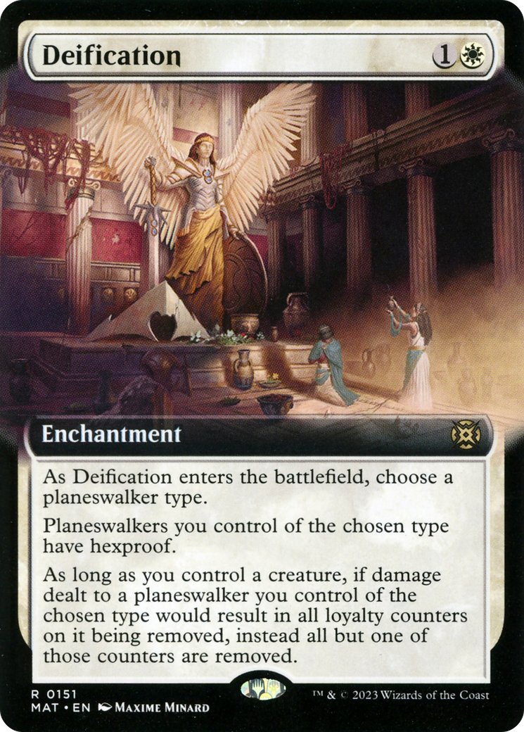Deification (Extended Art) [March of the Machine: The Aftermath] | Rook's Games and More