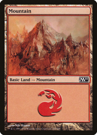 Mountain (244) [Magic 2011] | Rook's Games and More