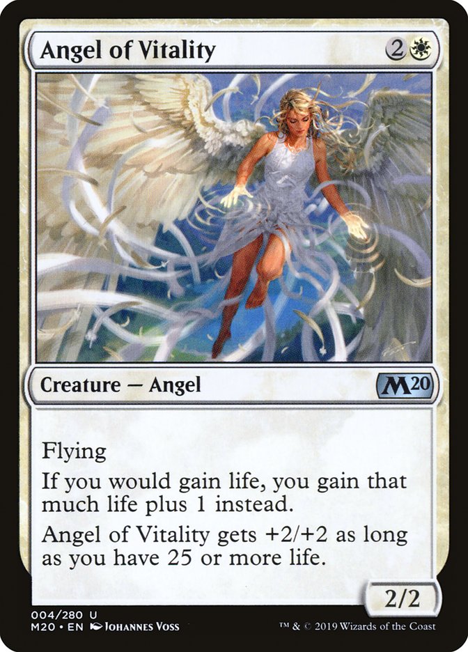 Angel of Vitality [Core Set 2020] | Rook's Games and More