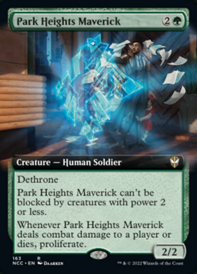 Park Heights Maverick (Extended Art) [Streets of New Capenna Commander] | Rook's Games and More