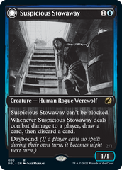 Suspicious Stowaway // Seafaring Werewolf [Innistrad: Double Feature] | Rook's Games and More