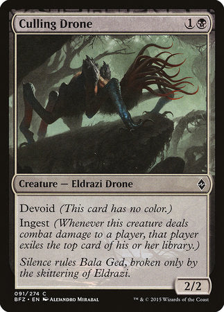 Culling Drone [Battle for Zendikar] | Rook's Games and More