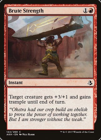 Brute Strength [Amonkhet] | Rook's Games and More