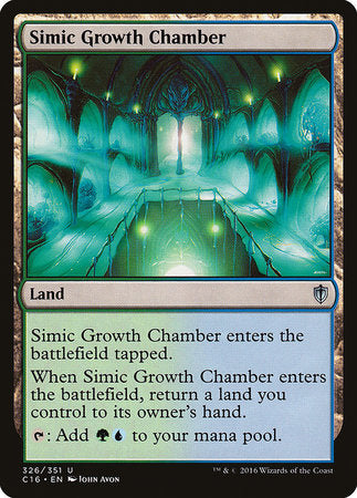 Simic Growth Chamber [Commander 2016] | Rook's Games and More