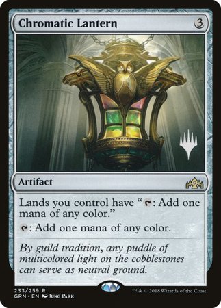 Chromatic Lantern [Guilds of Ravnica Promos] | Rook's Games and More