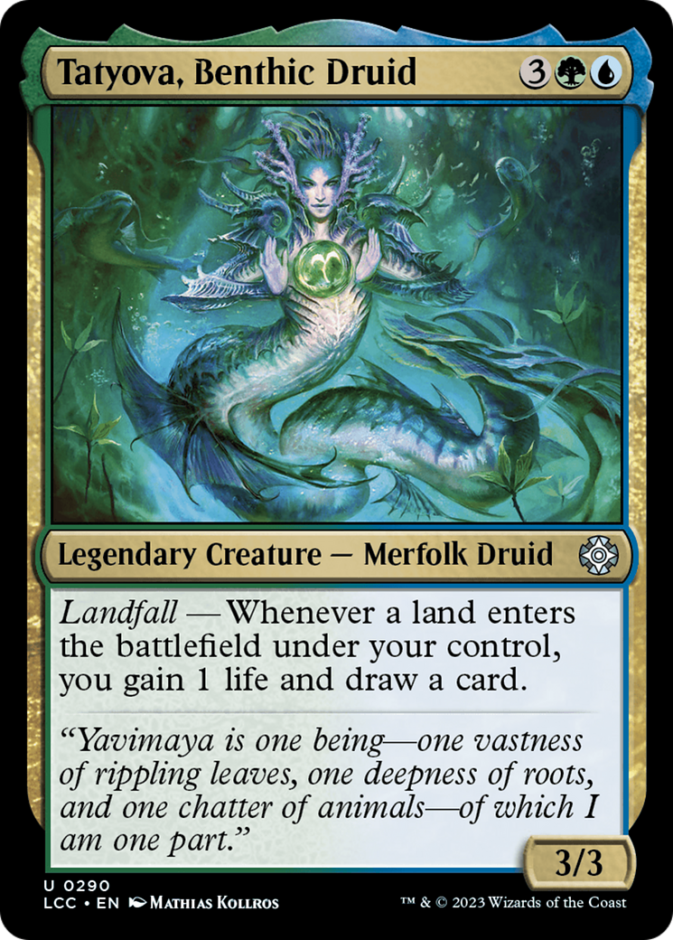 Tatyova, Benthic Druid [The Lost Caverns of Ixalan Commander] | Rook's Games and More