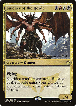 Butcher of the Horde [Khans of Tarkir Promos] | Rook's Games and More