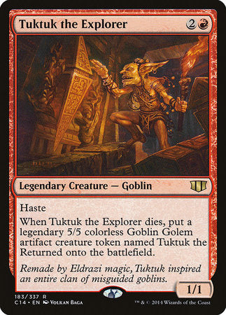 Tuktuk the Explorer [Commander 2014] | Rook's Games and More