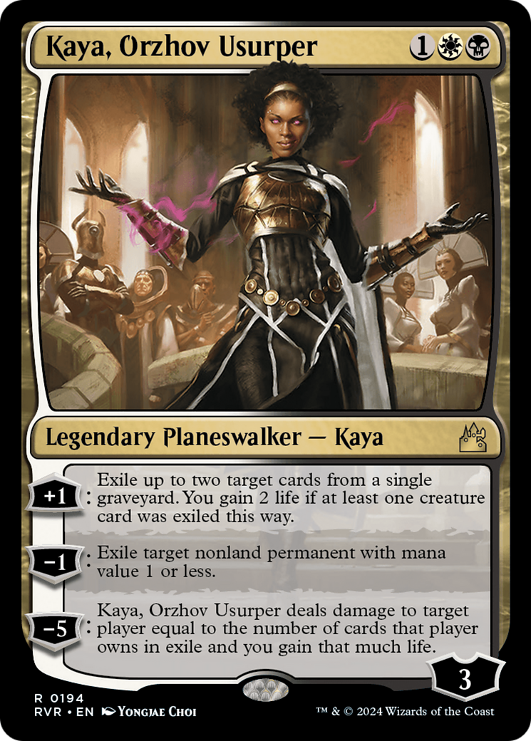 Kaya, Orzhov Usurper [Ravnica Remastered] | Rook's Games and More