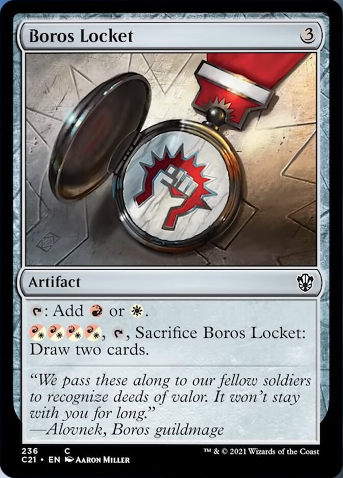 Boros Locket [Commander 2021] | Rook's Games and More