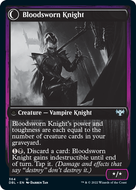 Bloodsworn Squire // Bloodsworn Knight [Innistrad: Double Feature] | Rook's Games and More