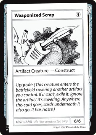 Weaponized Scrap (2021 Edition) [Mystery Booster Playtest Cards] | Rook's Games and More