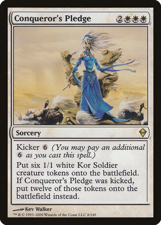 Conqueror's Pledge [Zendikar] | Rook's Games and More