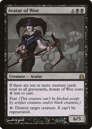 Avatar of Woe [Commander 2011] | Rook's Games and More