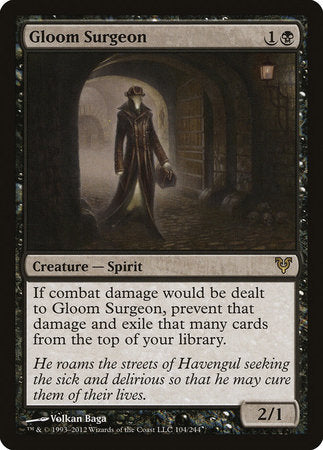 Gloom Surgeon [Avacyn Restored] | Rook's Games and More