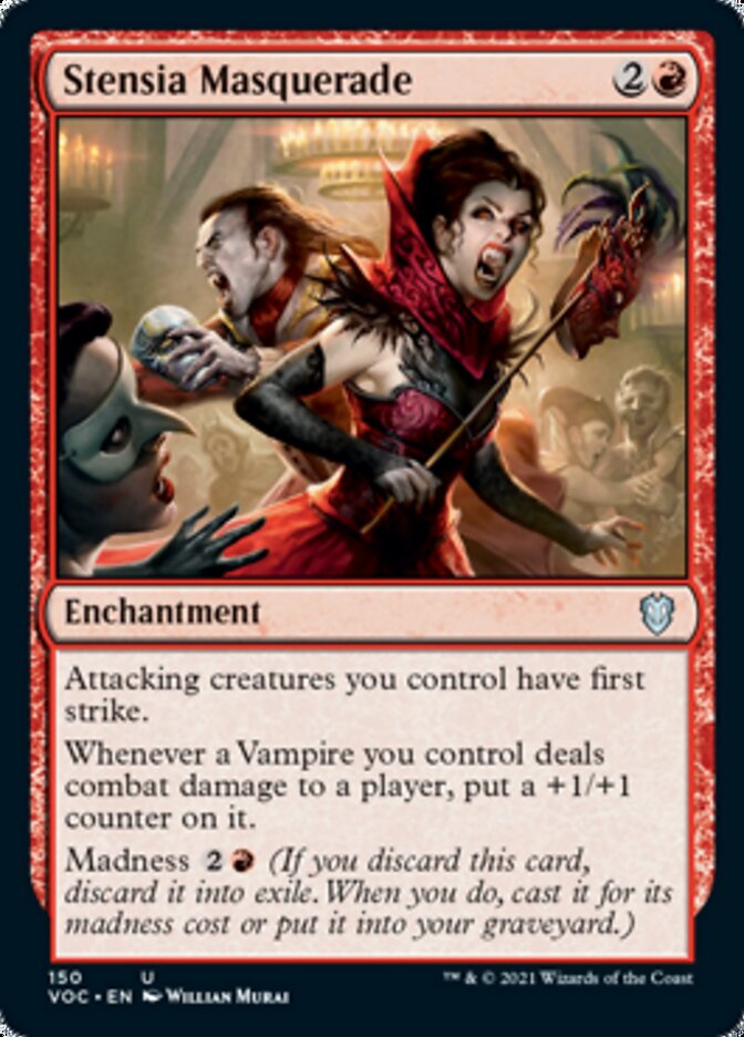 Stensia Masquerade [Innistrad: Crimson Vow Commander] | Rook's Games and More