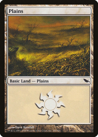 Plains (284) [Shadowmoor] | Rook's Games and More