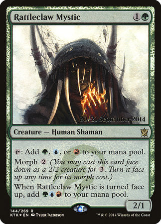 Rattleclaw Mystic [Khans of Tarkir Promos] | Rook's Games and More