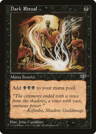 Dark Ritual [Mirage] | Rook's Games and More