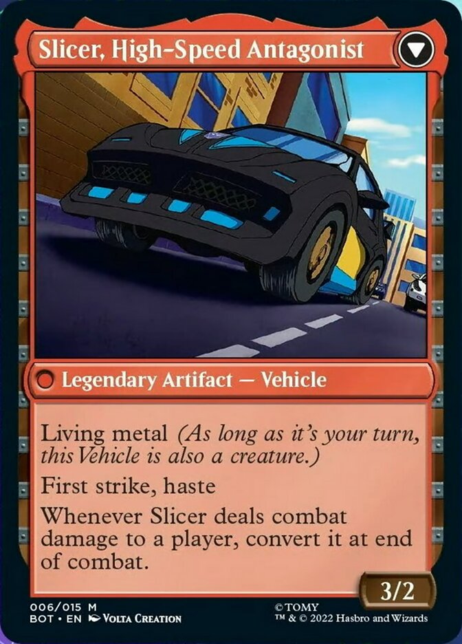 Slicer, Hired Muscle // Slicer, High-Speed Antagonist [Universes Beyond: Transformers] | Rook's Games and More