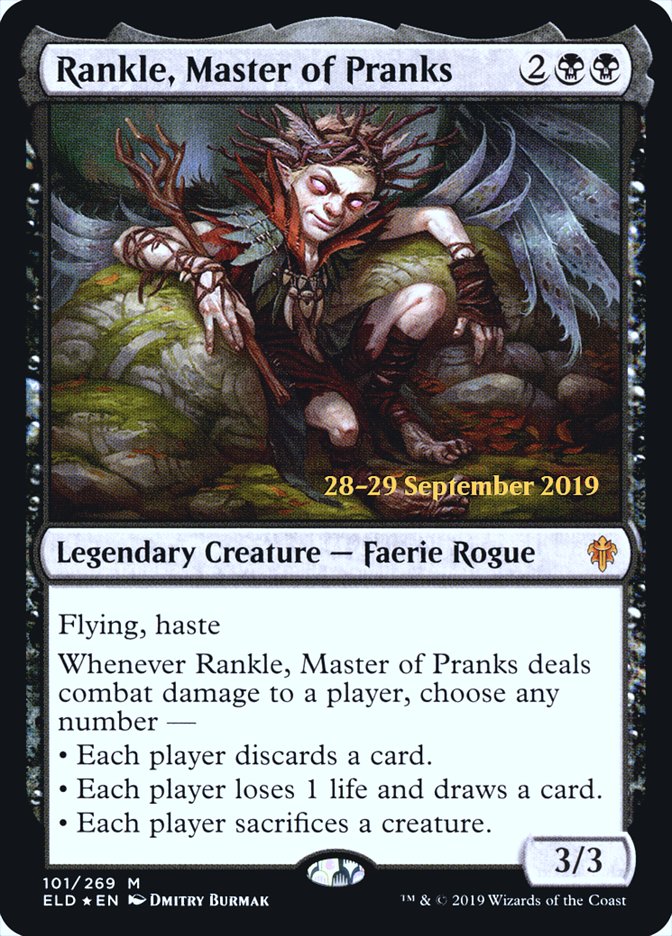 Rankle, Master of Pranks  [Throne of Eldraine Prerelease Promos] | Rook's Games and More