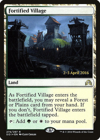 Fortified Village [Shadows over Innistrad Promos] | Rook's Games and More