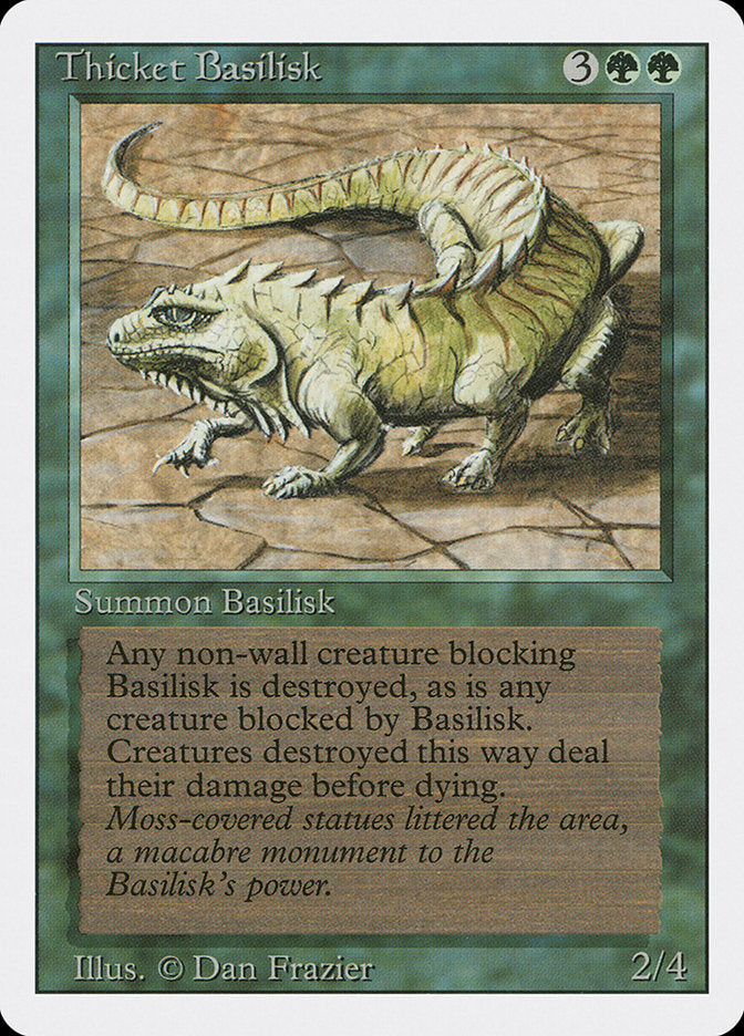 Thicket Basilisk [Revised Edition] | Rook's Games and More