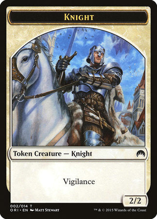 Knight Token [Magic Origins Tokens] | Rook's Games and More