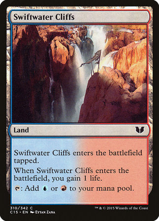 Swiftwater Cliffs [Commander 2015] | Rook's Games and More