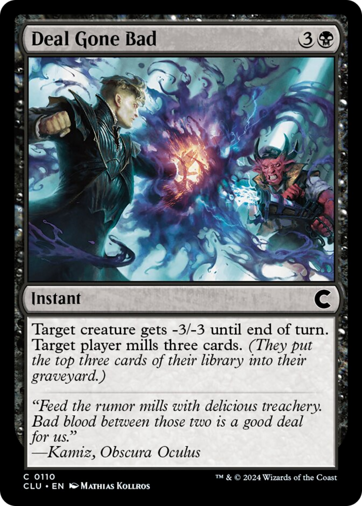 Deal Gone Bad [Ravnica: Clue Edition] | Rook's Games and More