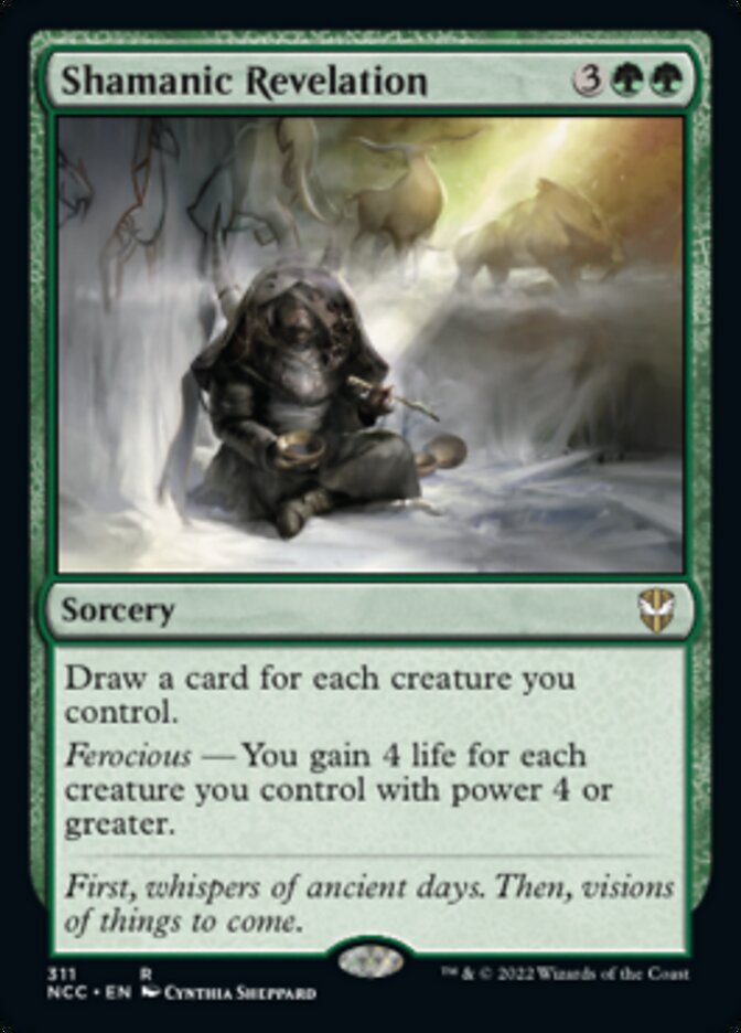 Shamanic Revelation [Streets of New Capenna Commander] | Rook's Games and More