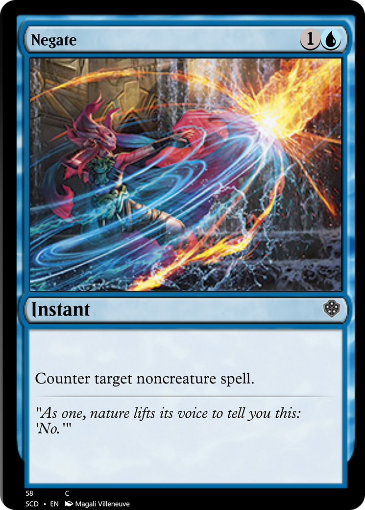 Negate [Starter Commander Decks] | Rook's Games and More