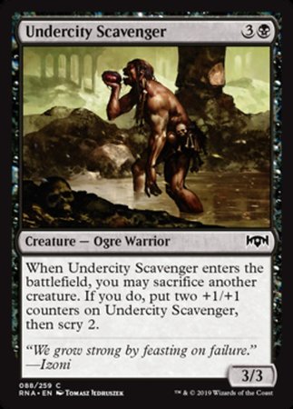 Undercity Scavenger [Ravnica Allegiance] | Rook's Games and More