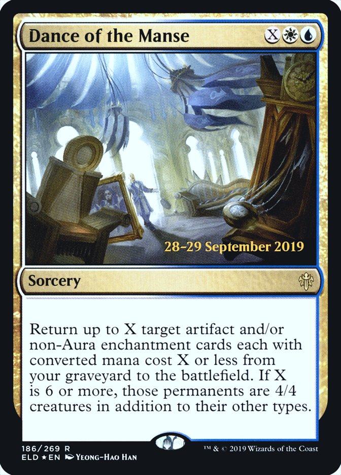 Dance of the Manse  [Throne of Eldraine Prerelease Promos] | Rook's Games and More
