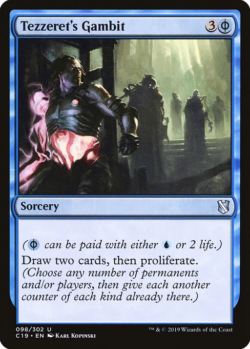 Tezzeret's Gambit [Commander 2019] | Rook's Games and More