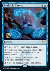 Multiple Choice [Strixhaven: School of Mages Prerelease Promos]