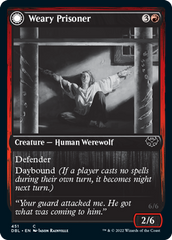 Weary Prisoner // Wrathful Jailbreaker [Innistrad: Double Feature] | Rook's Games and More