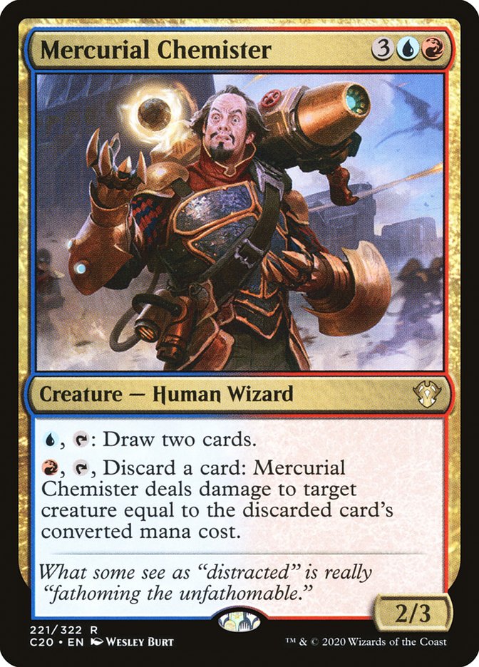 Mercurial Chemister [Commander 2020] | Rook's Games and More