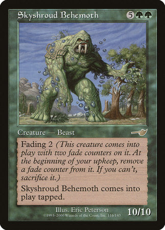 Skyshroud Behemoth [Nemesis] | Rook's Games and More