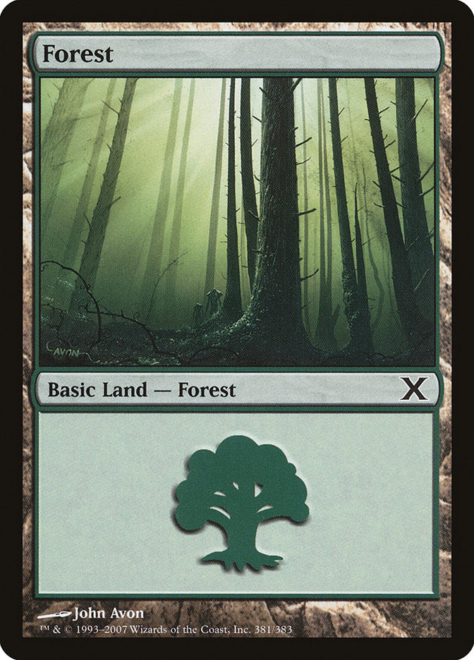 Forest (381) [Tenth Edition] | Rook's Games and More