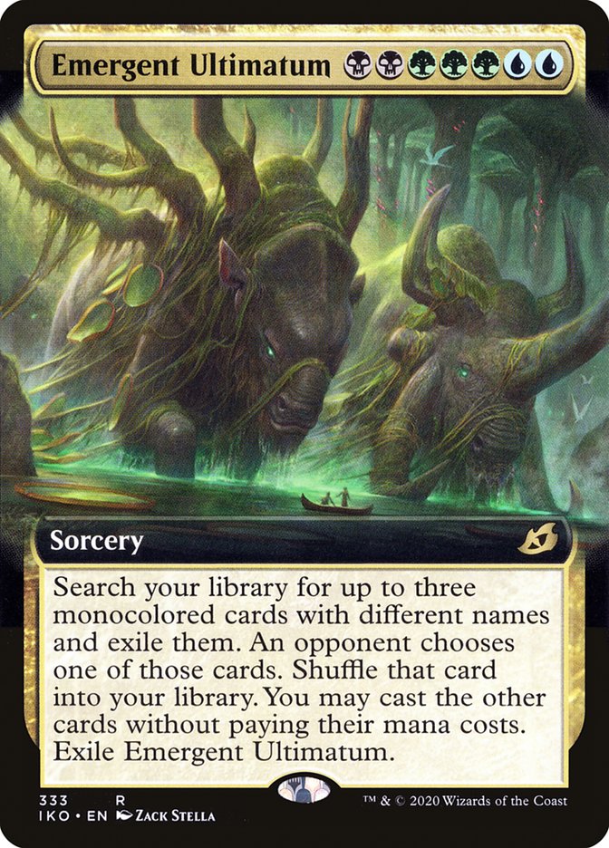 Emergent Ultimatum (Extended Art) [Ikoria: Lair of Behemoths] | Rook's Games and More