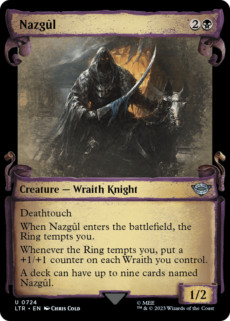 Nazgul (0724) [The Lord of the Rings: Tales of Middle-Earth Showcase Scrolls] | Rook's Games and More