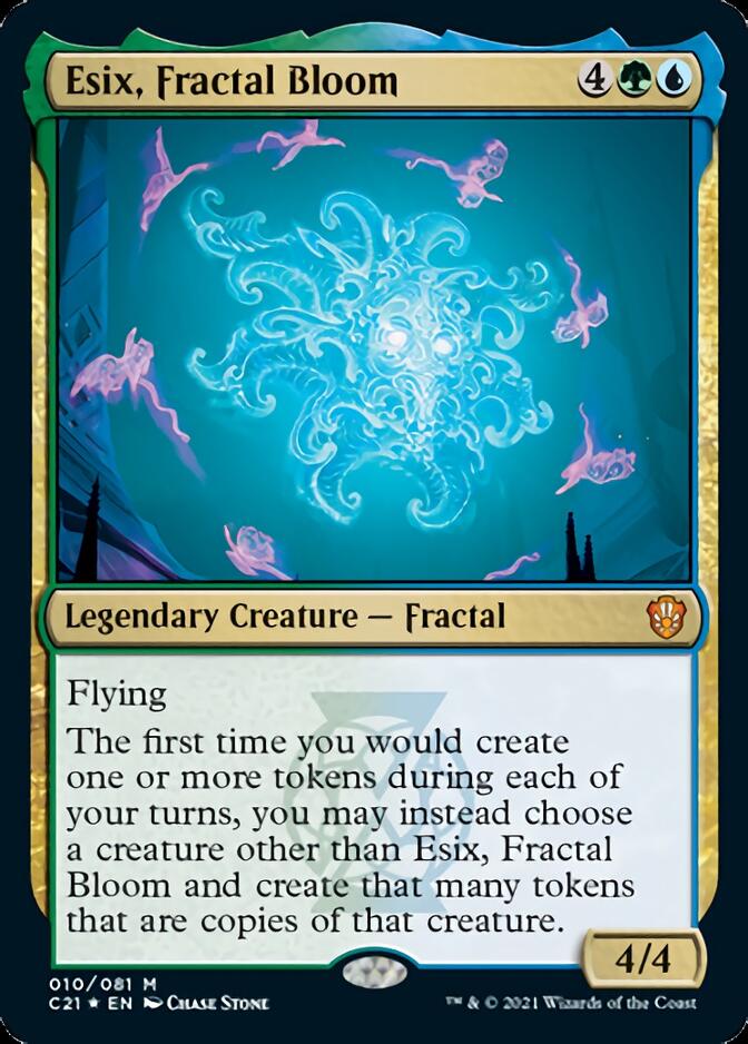 Esix, Fractal Bloom [Commander 2021] | Rook's Games and More