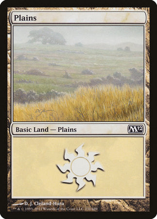 Plains (231) [Magic 2012] | Rook's Games and More