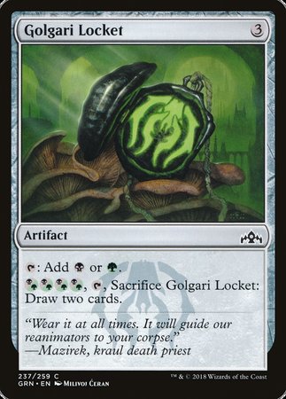 Golgari Locket [Guilds of Ravnica] | Rook's Games and More